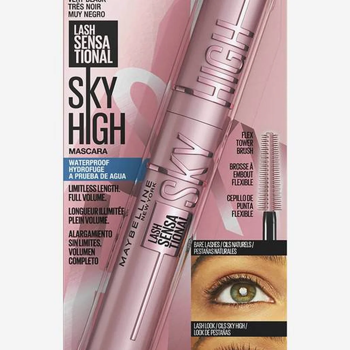 Máscara de Pestañas  Lash Sensational- Maybelline